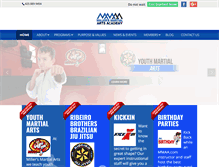 Tablet Screenshot of mmaa.com